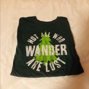 T-Shirt, Not All Who Wander Are Lost